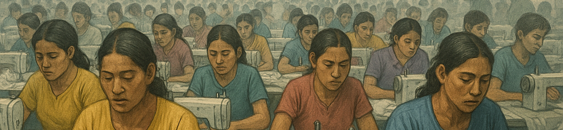 Women working in export processing zone in Nicaragua