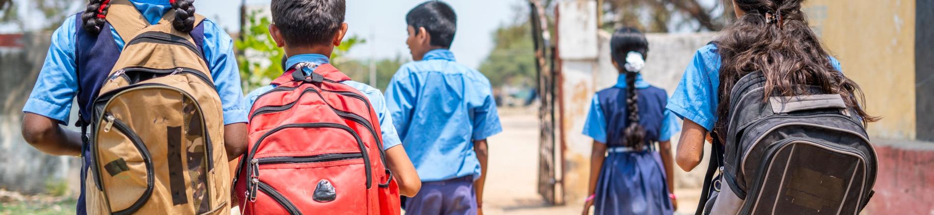 India school-going kids 