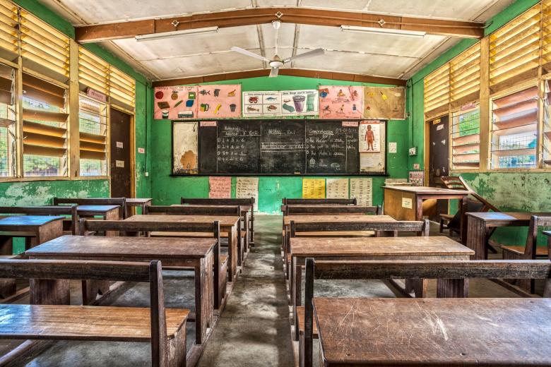 Classroom in Ghana