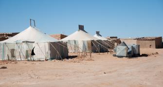 Refugee camp