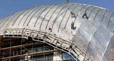Workers in North Macedonia