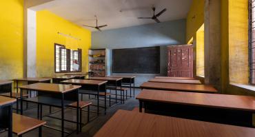 classroom in India