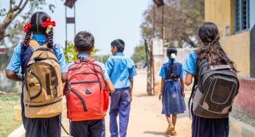 India school-going kids 